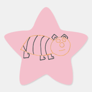 Bärenstar Stern-Aufkleber