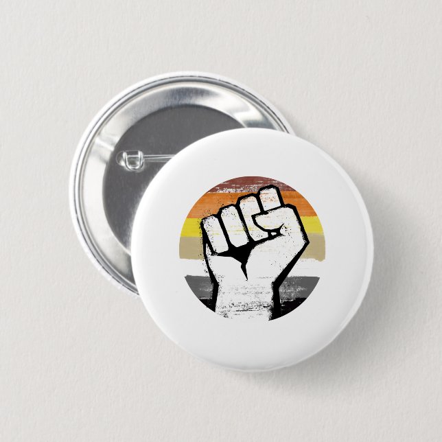 Bärenstolz Faustkreislaufdruck Button (Vorne & Hinten)