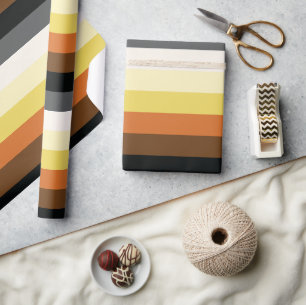 Bärenstolzstreifen Geschenkpapier