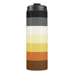 Bärenstolzstreifen Thermosbecher