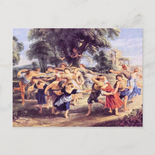Barentanz von Paul Rubens Postkarte (Vorderseite)