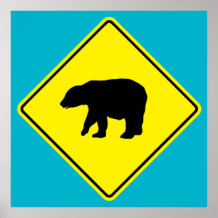 Bärenüberquerung Poster