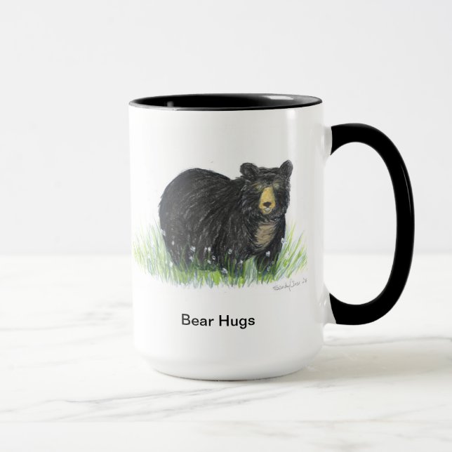 Bärenumarmung Tasse (Rechts)