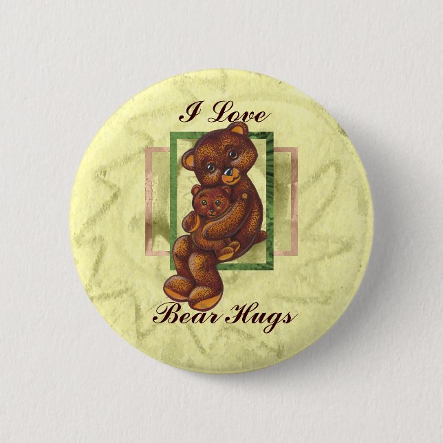 Bärenumdrücktaste Button (Vorderseite)