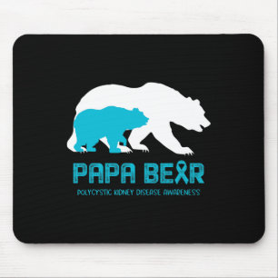 Bärenunterstützung Polyzystische Nierenerkrankung Mousepad