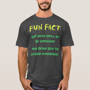 Bärenwaffen dürfen nicht gegen Funny Animal Pun ve T-Shirt