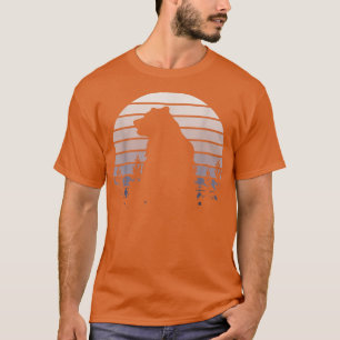 Bärenwald für Männer Vintager Bär T-Shirt