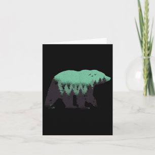 Bärenwald Natur Grizzly Wandern Outdoor Jagen Karte