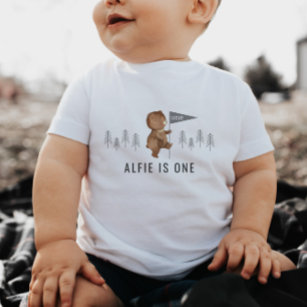 Bärenwald zum ersten Geburtstag Kleinkind T-shirt