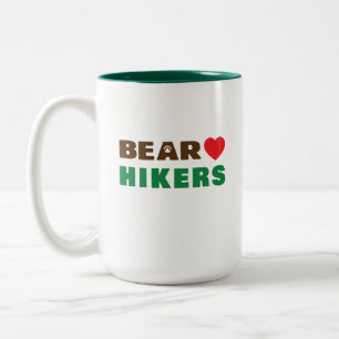 Bärenwanderer Zweifarbige Tasse