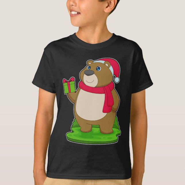 Bärenweihnachtsfeier T-Shirt (Vorderseite)