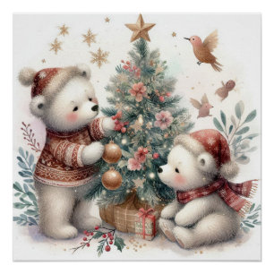 Bärenweihnachtszeit 1 poster
