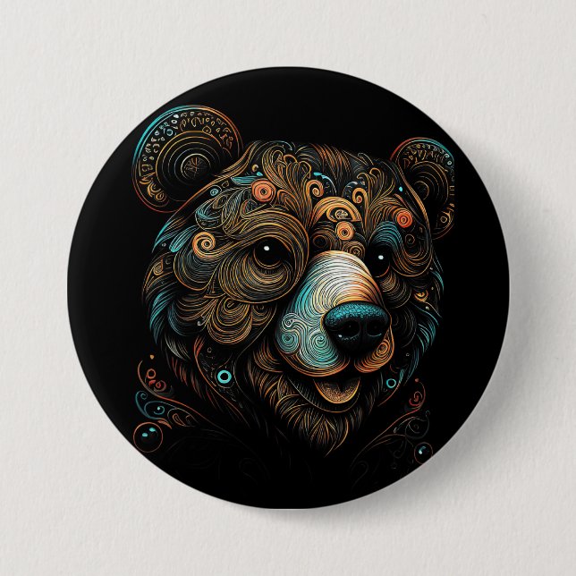 Bärenwelt Button (Vorderseite)