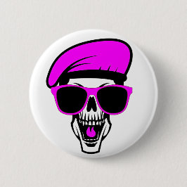 Barett-Schädel Button