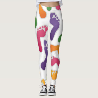 Barfuß Füße Leggings