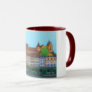 Barfüsserplatz Rendez-vous Mug par Lisa Lorenz