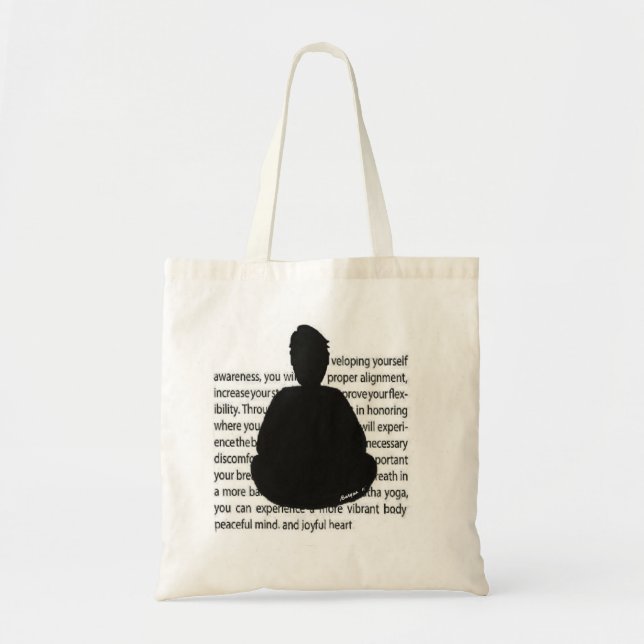BargasArtworks "Yoga-" Tasche (Vorne)