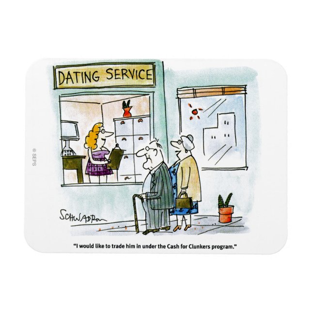 Bargeld für Kohlköpfe Magnet (Horizontal)