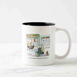 Bargeld für Kohlköpfe Zweifarbige Tasse
