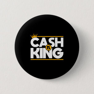 Bargeld ist König Cash Flow Unternehmer Weihnachte Button