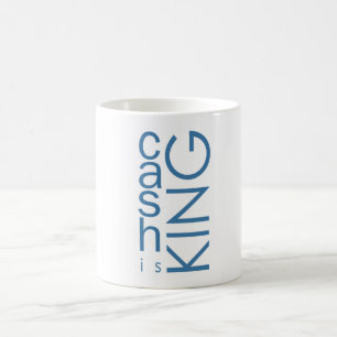 Bargeld ist König Kaffeetasse