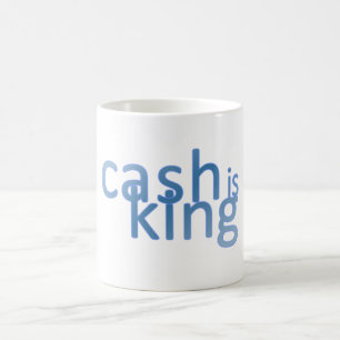 Bargeld ist König Kaffeetasse