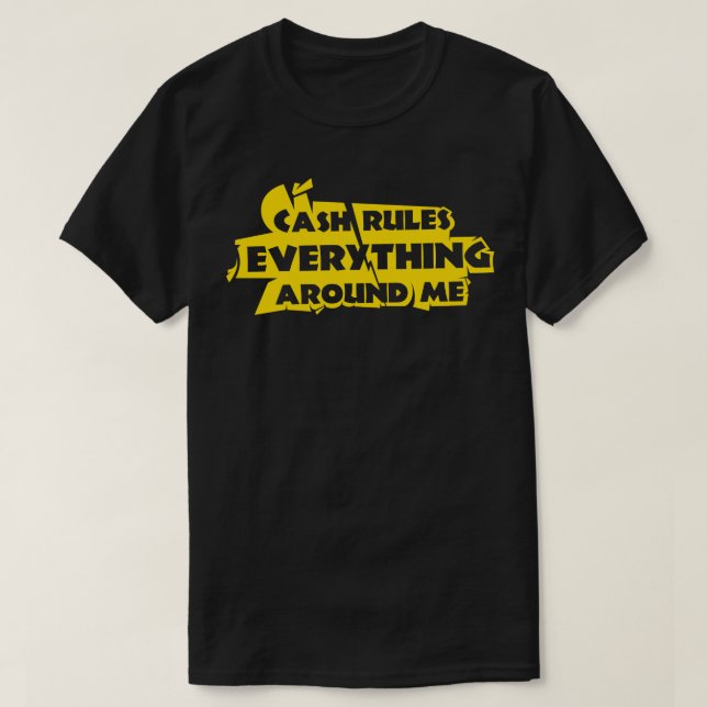 Bargeldvorschriften für mich T-Shirt (Design vorne)