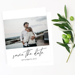 Bargin Modern Chic Foto Landscape W Save the Date