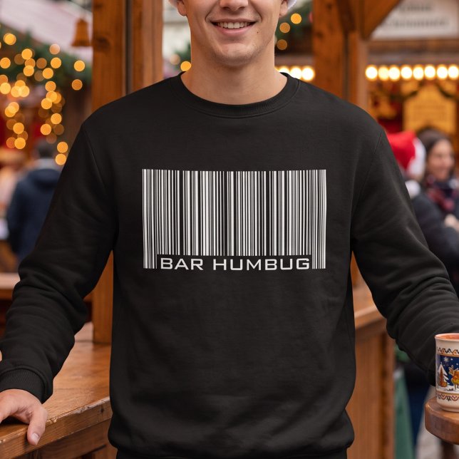 BarHumbug - AntiweihnachtsBar-Code T-Shirt (Von Creator hochgeladen)