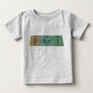 Bari als Bor-Argon-Jod Baby T-shirt