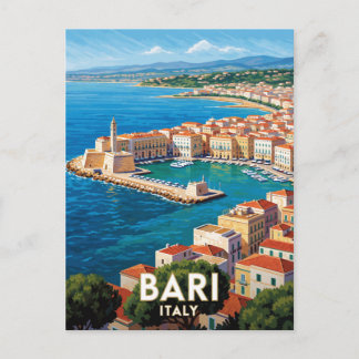 Bari Italien Adriatisches Reise Szene 🌊 Postkarte