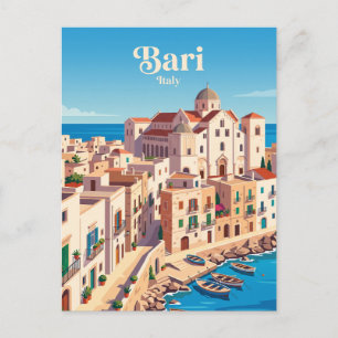 Bari, Italien Postkarte