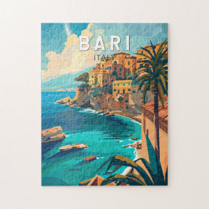 Bari Italien Reise Kunst Vintage