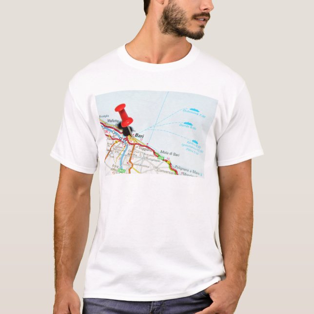 Bari, Italien T-Shirt (Vorderseite)