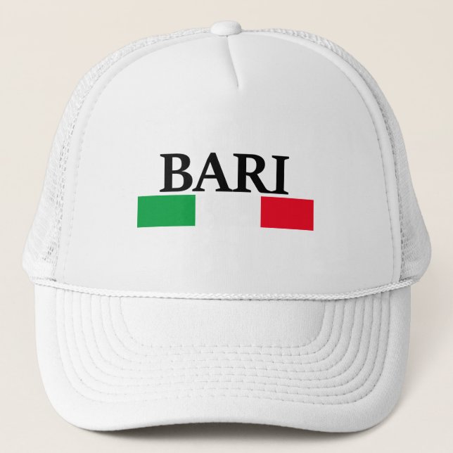 Bari Italien Truckerkappe (Vorderseite)