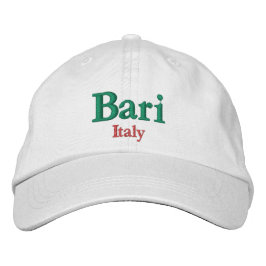 Bari Italy City Pride Bestickte Baseballkappe