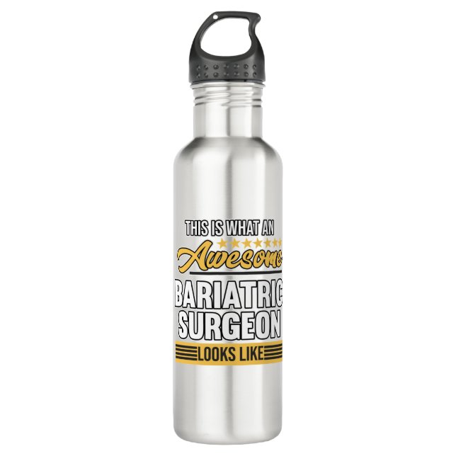 Bariatrische Chirurgen Operation Medizinischer Arz Edelstahlflasche (Vorderseite)