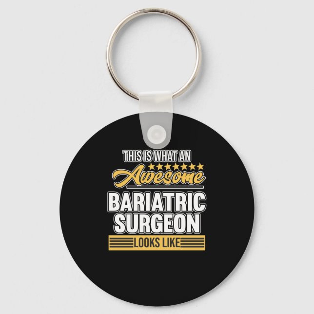 Bariatrische Chirurgen Operation Medizinischer Arz Schlüsselanhänger (Vorderseite)