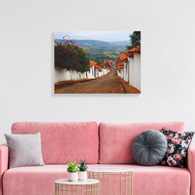 Barichara Canvas Print Leinwanddruck (Insitu (Wohnzimmer))