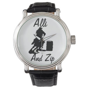 Baril personnalisé emballant la montre