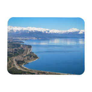 Bariloche Luftansicht im Winter Magnet