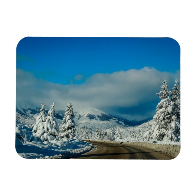 Bariloche, Straße zum Skigebiet Magnet (Horizontal)