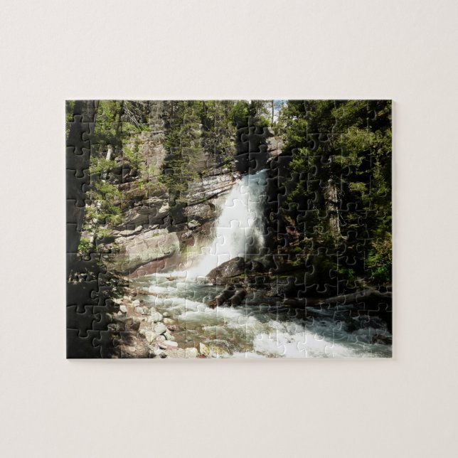 Baring Falls at Glacier National Park (Horizontal)