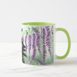Bariolé dans la tasse d'ombre de soirée