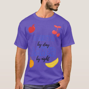 Barista by Day Baker by Night Funny Baking Geschen T-Shirt