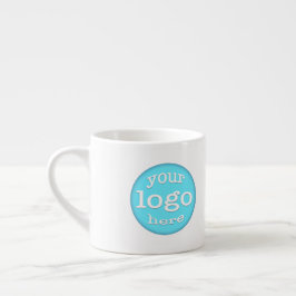 Barista Café-Logo-Markenbezeichnung für benutzerde Espressotasse