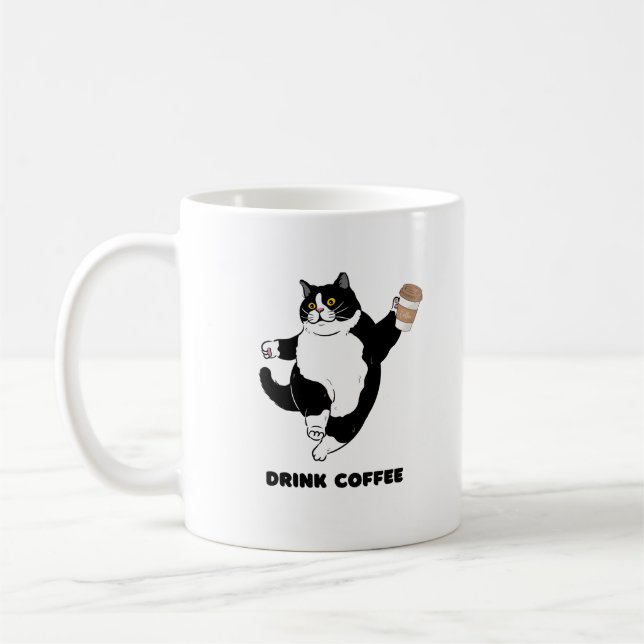 Barista Cat Kaffeetasse (Links)