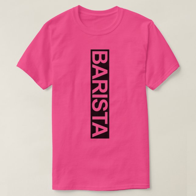 Barista Coffee Lover Espresso Late Art Essent T-Shirt (Design vorne)