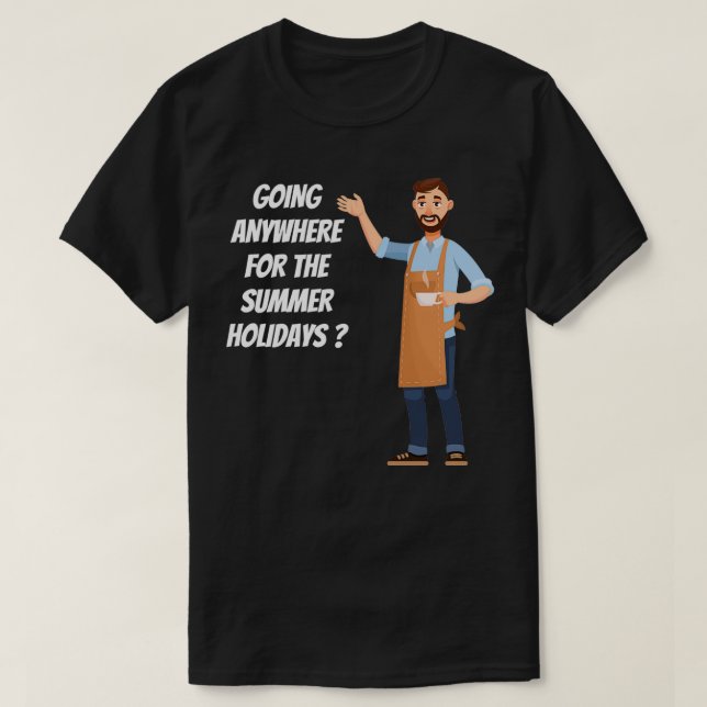 Barista Greeting T-Shirt (Design vorne)