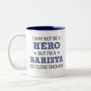 Barista Hero Spaß Novelty Zweifarbige Tasse